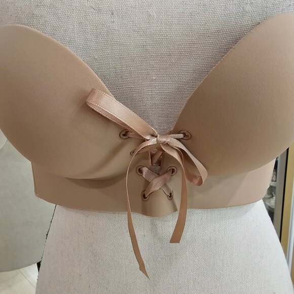 NWOT Fashion Forms Women's B Voluptuous U Plunge Backless Strapless Bra - Picture 1 of 15